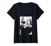Mujer Retrato de Alabama 3 Band se despertó Esta mañana Andy Willsher Camiseta Cuello V
