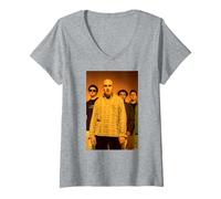 Mujer Retrato de The Boo Radleys Lazarus Band De Andy Willsher Camiseta Cuello V