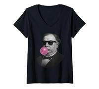 Mujer Retrato de William Howard Taft Camiseta Cuello V