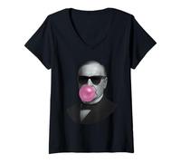 Mujer Retrato de William Mckinley Camiseta Cuello V