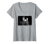 Mujer Retrato del Oasis de Liam y Noel Gallagher Michael Robert Williams Camiseta Cuello V