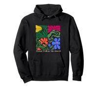Mujer Retro Boho Floral Christian Diciendo Come Follow Me Sudadera con Capucha
