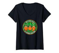 Mujer Reunión Familiar del Día de San Patricio de O'Neill Clan Camiseta Cuello V