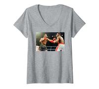 Mujer Revancha De Peso Medio En 1990 Camiseta Cuello V
