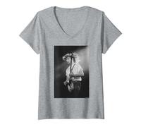Mujer Rick Parfitt Status Quo 1979 Por Simon Fowler Camiseta Cuello V