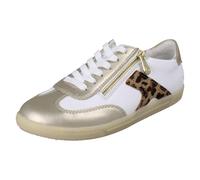 Mujer Rieker Forma T ante Suave Detalle Planos Casual Zapatillas - L9700