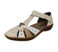 Mujer Rieker M1655 Barra T Corte Detallado Antiestrés Zapatos