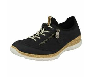 Mujer Rieker Memesoft Ligero Elástico Conmutador Sintético Zapatillas N4263