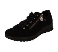 Mujer Rieker-Tex Resistente Al Agua ante Informal Cremallera & Cordones Zapatos