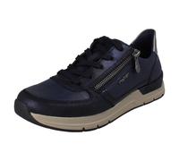 Mujer Rieker Zapatilla Informal con Lateral Cremallera Y Desmontable Plantillas