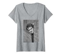 Mujer Rik Mayall Comedia Actor Bottom The Young Ones Drop Dead Fred Camiseta Cuello V