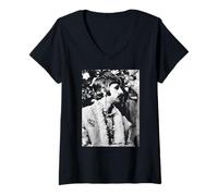 Mujer Ringo Starr The Beatles Penny Lane Blue Album Era 1967 Camiseta Cuello V