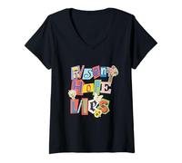 Mujer Risen Hope Lives Christian Easter Resurrection Faith Cross Camiseta Cuello V