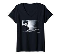 Mujer Robert Smith The Cure Live Disintegration Era, Phil Nicholls Camiseta Cuello V