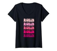 Mujer Robin Camiseta Cuello V