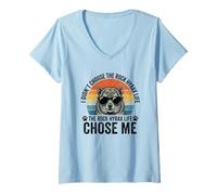 Mujer Rock Hyrax Life Chose Me Cool Gafas de Sol Gopher Funny Camiseta Cuello V