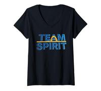 Mujer Rock & Roll Your Healthy Life Style Team Spirit Super Camiseta Cuello V