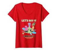Mujer Rocket Power Regina Sam Otto Maurice Cool Friends Camiseta Cuello V