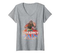 Mujer Rocky III I Predict Pain Camiseta Cuello V