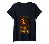 Mujer Rocky IV A Patriotic Stance Camiseta Cuello V