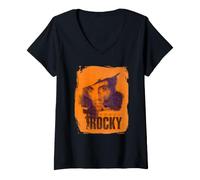 Mujer Rocky Keeping His Eye On You Camiseta Cuello V