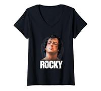 Mujer Rocky The Champ Camiseta Cuello V
