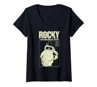 Mujer Rocky The Hero Camiseta Cuello V