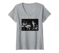 Mujer Roger Daltrey: Gira de The Who by Numbers 1975 Camiseta Cuello V