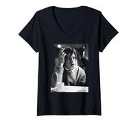 Mujer Rolling Stones Mick Jagger 1964 Ya ha Terminado la era Camiseta Cuello V