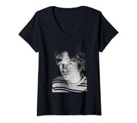 Mujer Rolling Stones Mick Jagger en 1964 Todo ha Terminado Camiseta Cuello V