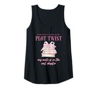 Mujer Romantacy Book Club Trama Twist Mi Pareja está en el próximo capítulo Camiseta sin Mangas