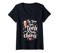 Mujer Rompe Empoderamiento Amor Propio Fresh Comienza Independencia Camiseta Cuello V