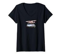 Mujer Ropa divertida para entusiastas de los coches - "Need Money for Por_che" Camiseta Cuello V