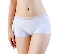 Mujer Ropa Interior 2026 Mujer Algodón Lima Cadera Bragas Mujeres Leggings Levante Abdominal Calzoncillos Pantys Abdomen Camino Sin Costuras Calzoncillos, Blanco, L