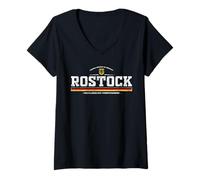 Mujer Rostock Germany/Deutschland Camiseta Cuello V