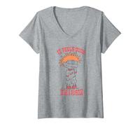 Mujer Rugrats Chuckie It Feels Good To Be A Finster Camiseta Cuello V