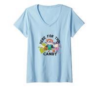 Mujer Rugrats Here For The Candy Halloween Trick Or Treat Camiseta Cuello V