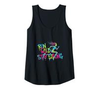 Mujer Run Wild Stay Strong Gym Mujer Corredor Motivación Camiseta sin Mangas