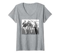 Mujer Ruts DC Band Babylon Burning 1979 Virginia Turbett Camiseta Cuello V