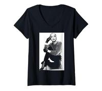 Mujer Sade Singer Smooth Operator Diamond Life Camiseta Cuello V
