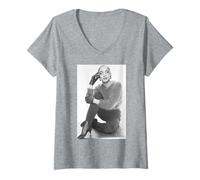 Mujer Sade Smooth Operator Singer Diamond Life Camiseta Cuello V