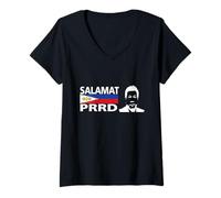 Mujer Salamat Po PRRD Gracias Presidente Duterte Pinoy Pinay Camiseta Cuello V
