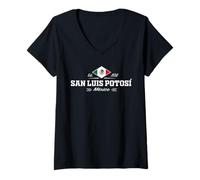Mujer San Luis Potosi Mexico Camiseta Cuello V