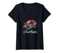 Mujer San Martín / Saint Martin Camiseta Cuello V