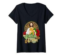 Mujer Santo de la Esperanza, Fiel siervo y Amigo de Jesús Camiseta Cuello V