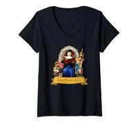 Mujer Santo Niño de Atocha, Santos Zacatecanos Camiseta Cuello V