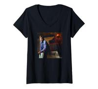 Mujer Scott Bakula Quantum Leap Actor Star Trek por Michael Grecco Camiseta Cuello V