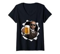 Mujer Scott Joplin Cerveza Camiseta Cuello V