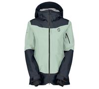 Mujer Scott SCO Jacket W's Vertic Ripstop 3L (azul oscuro/verde fresco) chaqueta de esquí