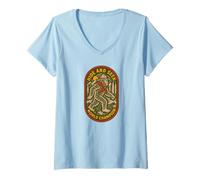 Mujer ScoutSquatch! Hide & Seek World Champion Bigfoot Scout Camiseta Cuello V